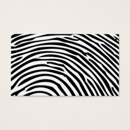 Fingeravtryck Visitkort