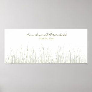 Fingeravtrycksblommor Poster