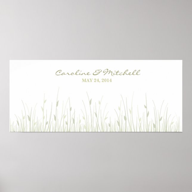 Fingeravtrycksblommor Poster (Framsidan)