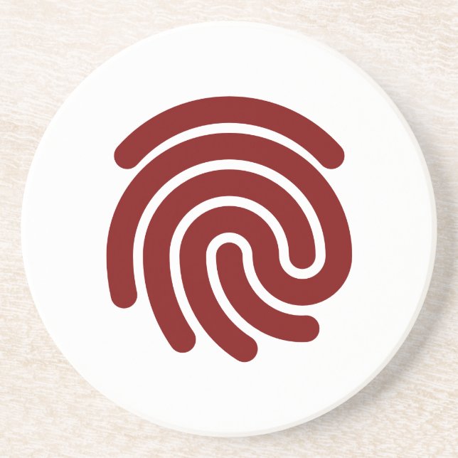 Fingeravtrycksvektor Underlägg (Framsidan)