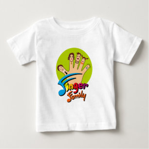 Fingerfamilj T-shirt