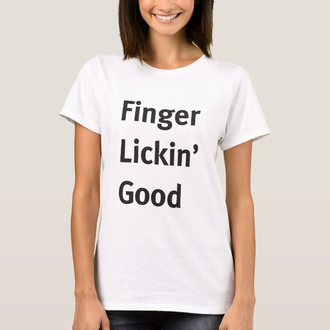 Fingerlickinbra T-shirt (Framsida)