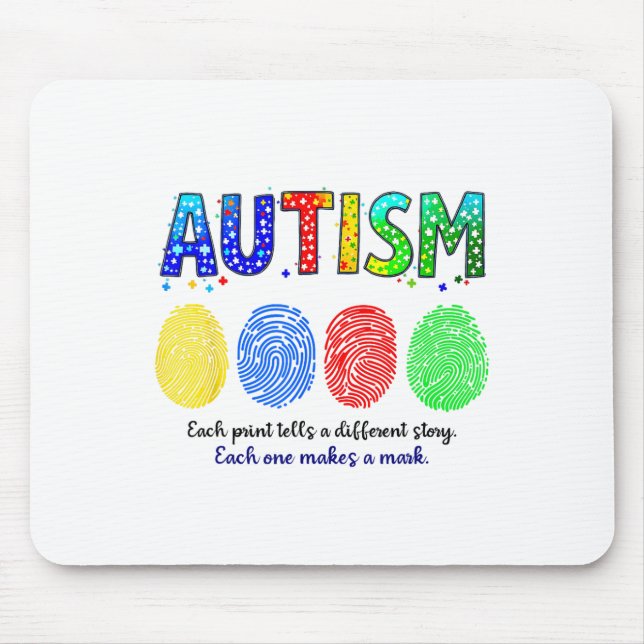 Fingerprint Autism Musmatta (Framsidan)