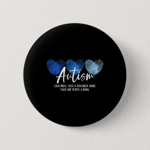 Fingerprint Heart-autism Varje utskrift uppvisar e Knapp