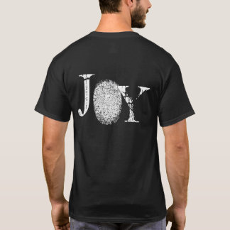 Fingerprint Joy Black T-shirt