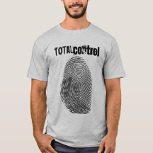 Fingerprint "Total Control" Slogan Social-proteste