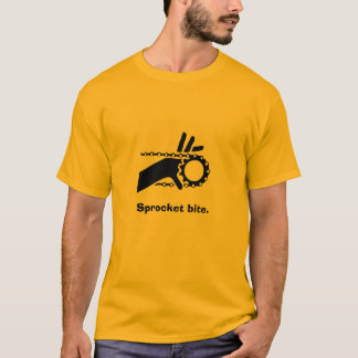 Fingrar i tandhjulet, tandhjulbite. tee shirt