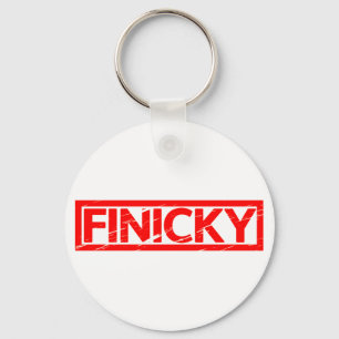 Finicky Frimärke Nyckelring