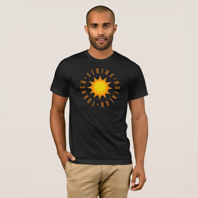 FINIKE ANTALYA TURKEY-Sol T Shirt (Hel framsida)