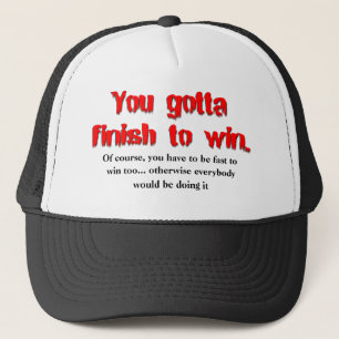 Finish To Win Dirt Bike Motocross Keps Hatt