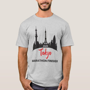 Finisher Gift for Springers, Tokyo Marathon Finish T Shirt