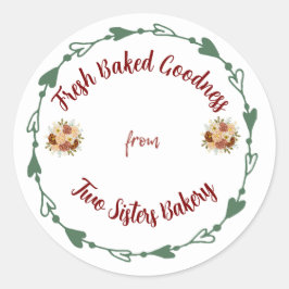 Finishing Touch Classic Round Sticker Runt Klistermärke