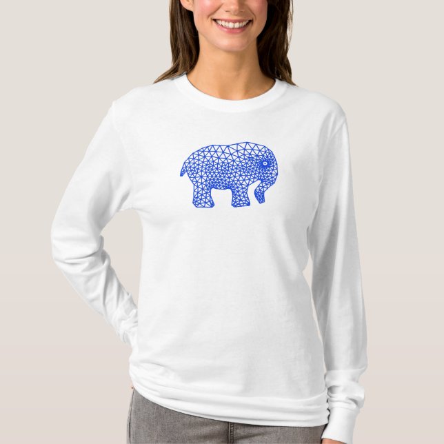 Finite elefant tee (Framsida)