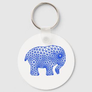 Finite Elephant Nyckelring