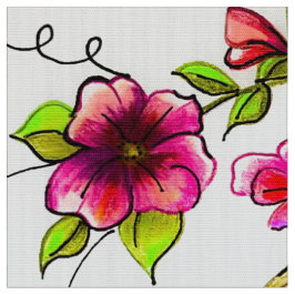 Finkar på våren tyg