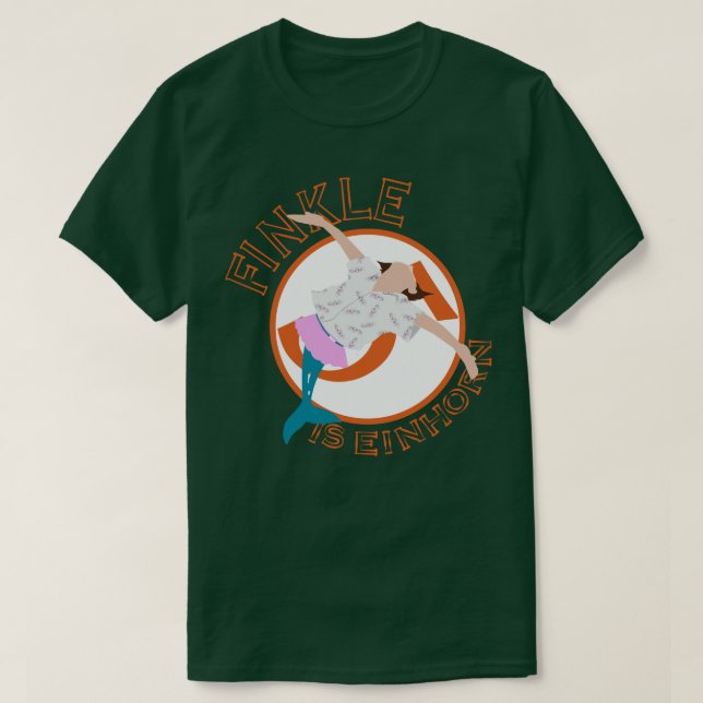FINKLE ÄR EINHORN 2 T SHIRT (Design framsida)