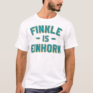 Finkle är Einhorn-Football Fläkt T Shirt