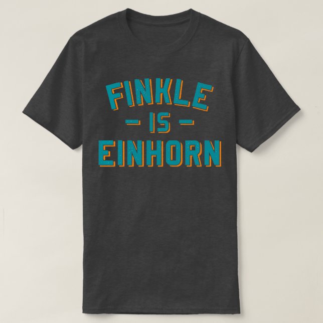 FINKLE ÄR EINHORN-Tanktopet T Shirt (Design framsida)