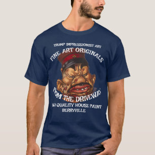 Finkonst uppfart Trump Hus Färg Original T Shirt