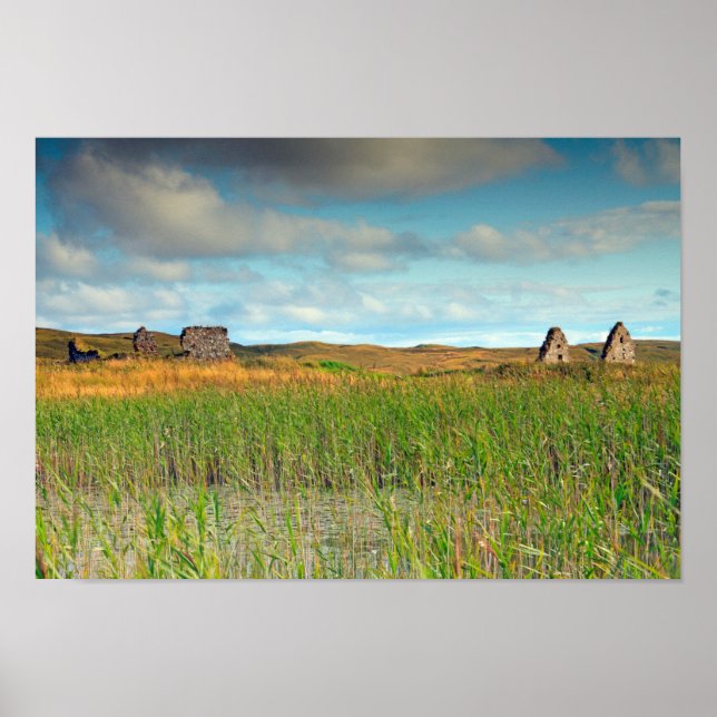 Finlaggan, Islay, Skottland Poster (Framsidan)