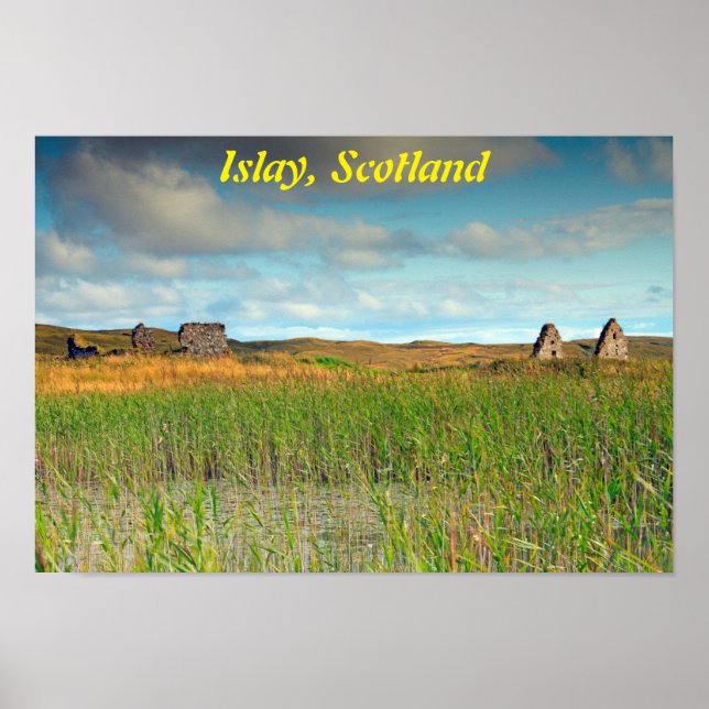Finlaggan, Islay, Skottland Poster (Framsidan)