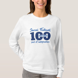 Finland 100 år skjortor & jackor tee
