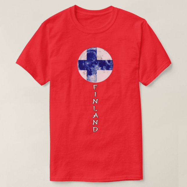 finland 2 t shirt (Design framsida)