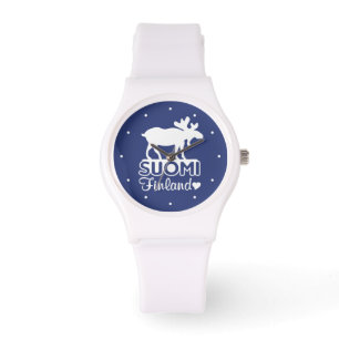 FINLAND ÄLGklockor Armbandsur