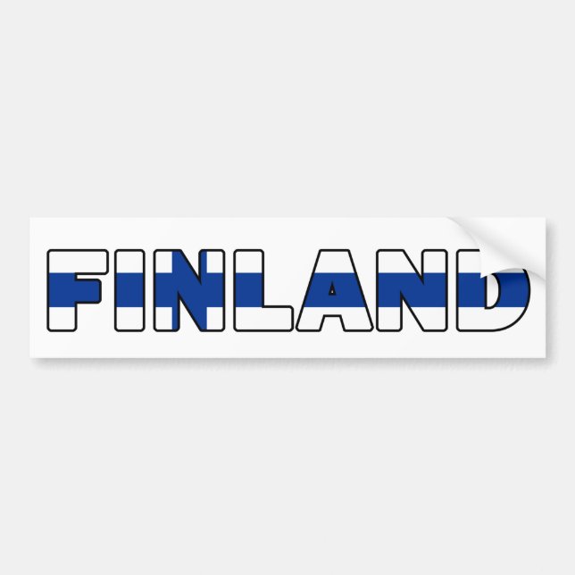 Finland bildekal (Framsidan)