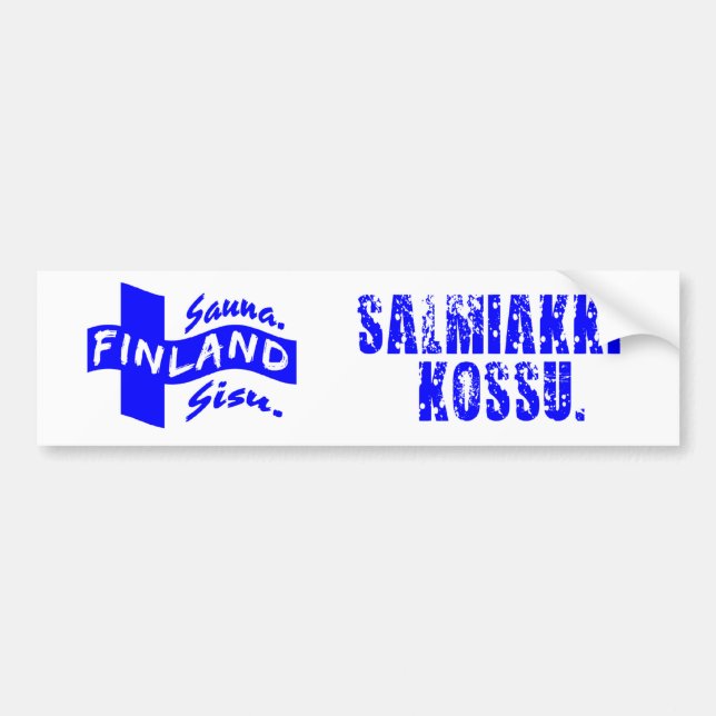 Finland bildekal (Framsidan)