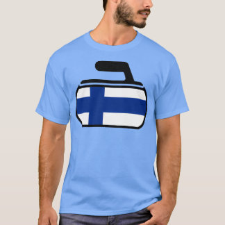 Finland Curling T Shirt