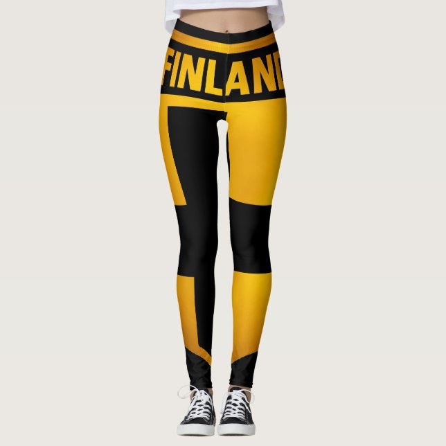 Finland Emblem Leggings (Framsida)