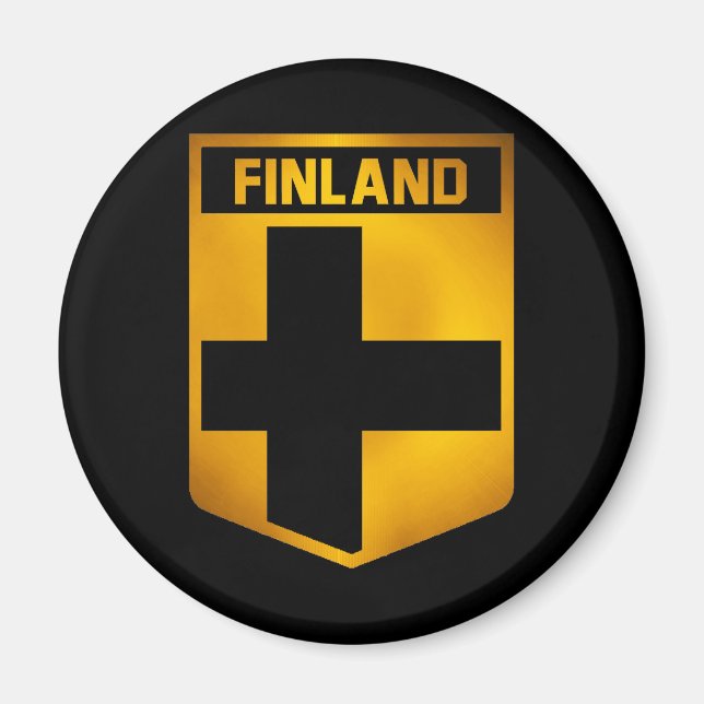 Finland Emblem Magnet (Framsidan)