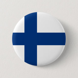 Finland - finlandssvensk medborgareflagga knapp