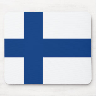 Finland - finlandssvensk medborgareflagga musmatta