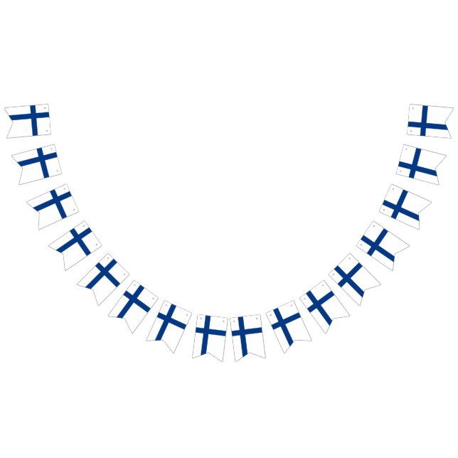 Finland flagga (Alla)
