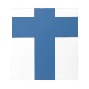 Finland Flagga Anteckningsblock
