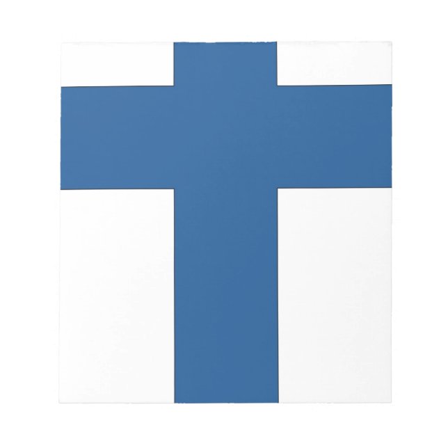 Finland Flagga Anteckningsblock (Framsida)