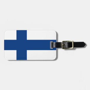 Finland flagga bagagebricka