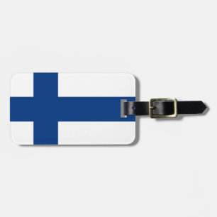 Finland flagga bagagebricka