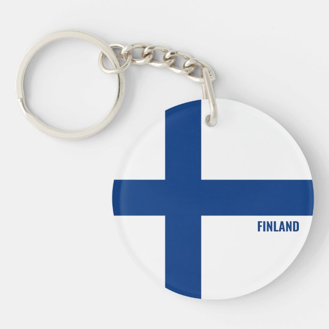 Finland Flagga Charming Patriotic (Framsidan)