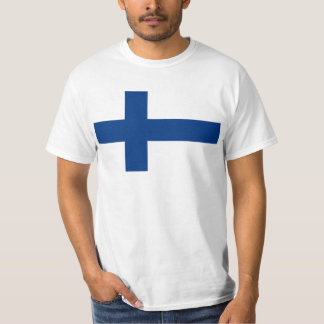 Finland Flagga FI T Shirt