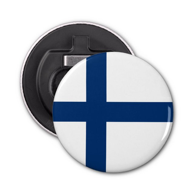 Finland Flagga Flasköppnare (Framsidan)