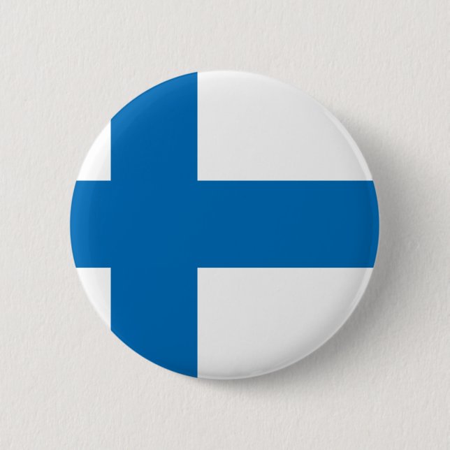Finland flagga knapp (Framsida)