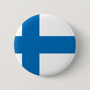 Finland flagga knapp