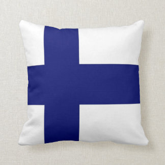 Finland flagga kudde