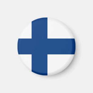 Finland Flagga Magnet