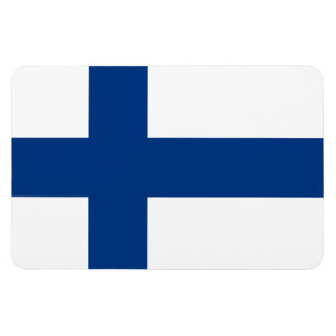 Finland Flagga Magnet