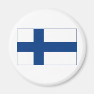 Finland flagga magnet