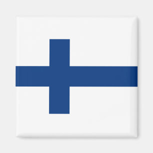 Finland Flagga Magnet